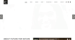 Desktop Screenshot of futurefornature.org